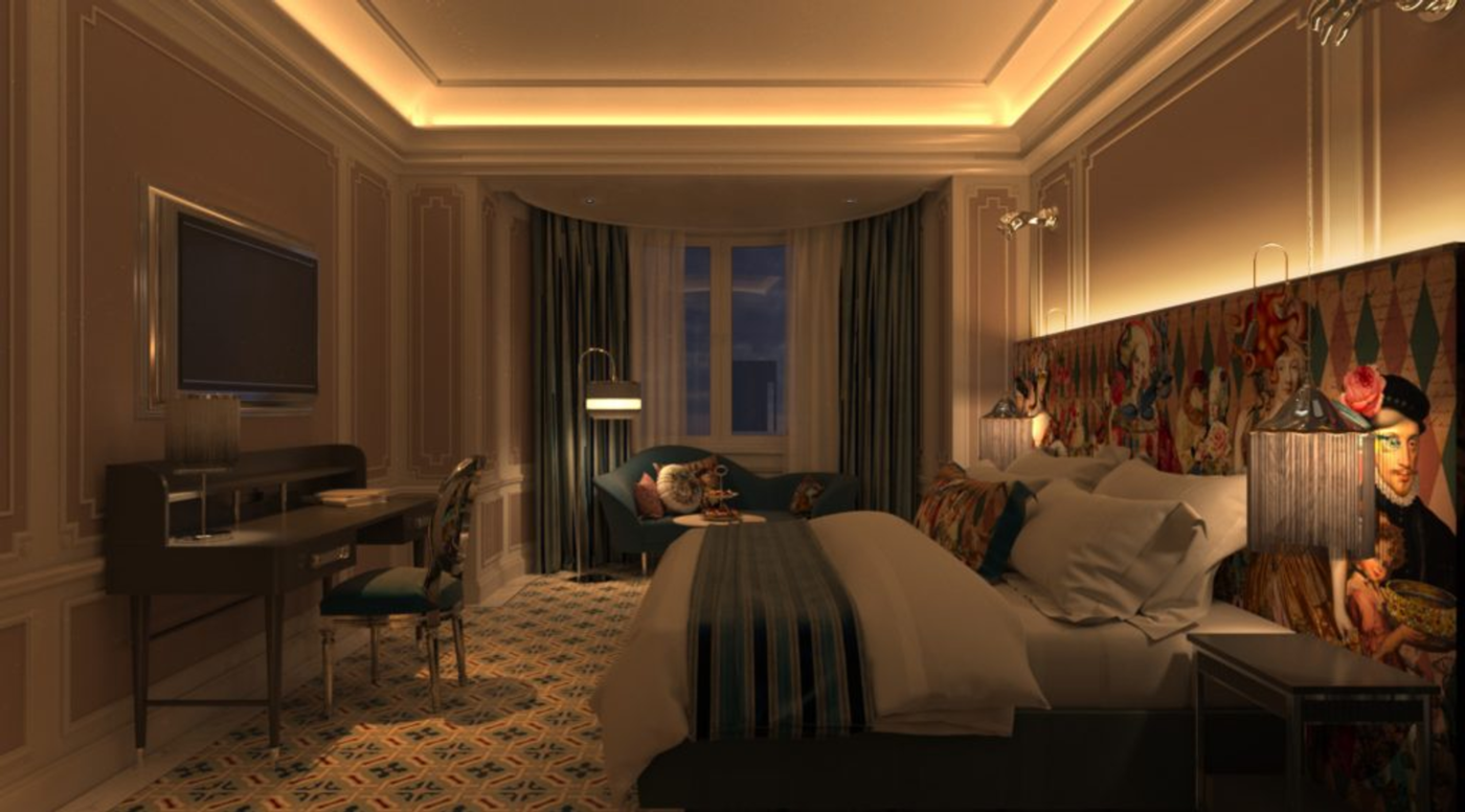 hospitality lighting design - interior lighting - decorative light